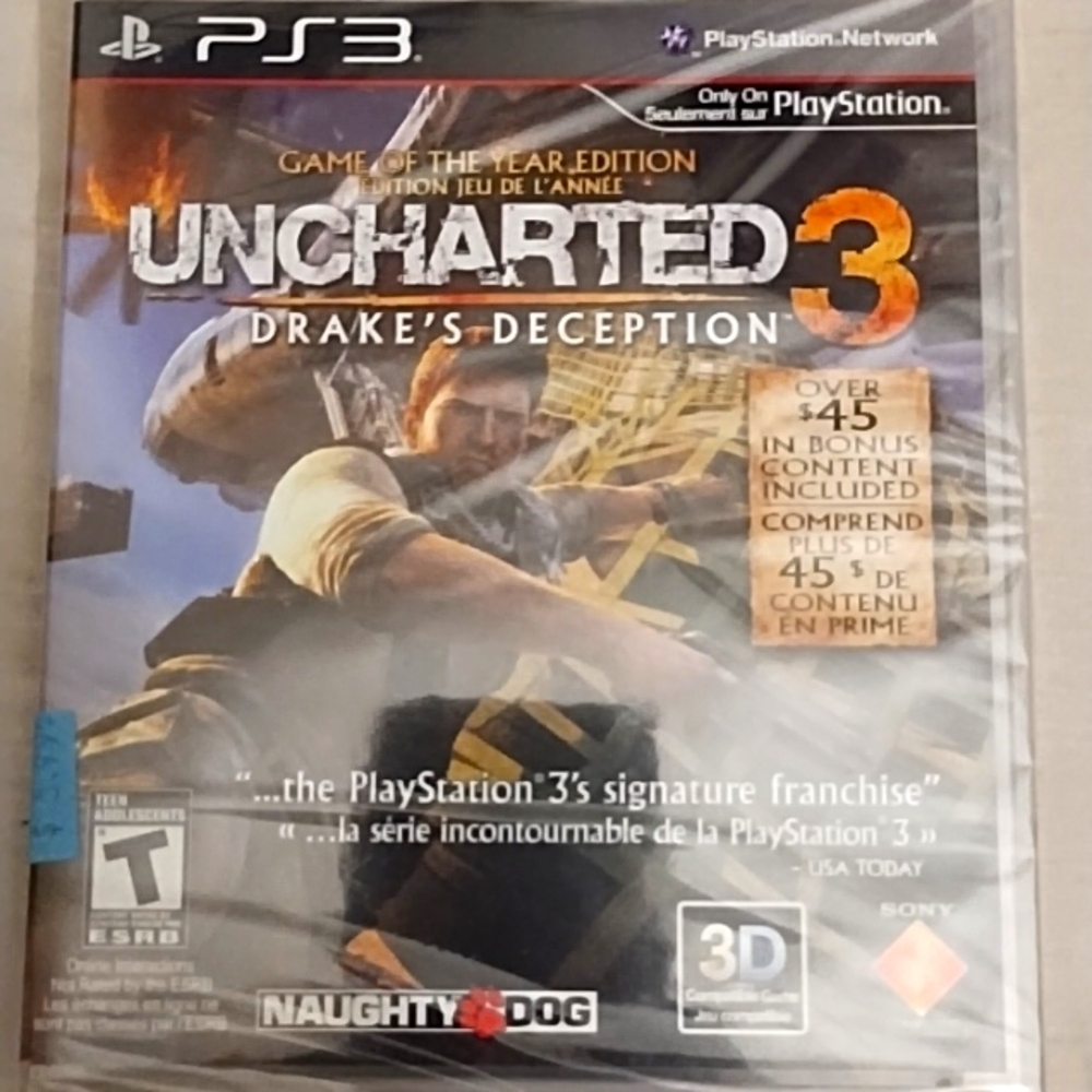 PS3 game of the year edition unopened.